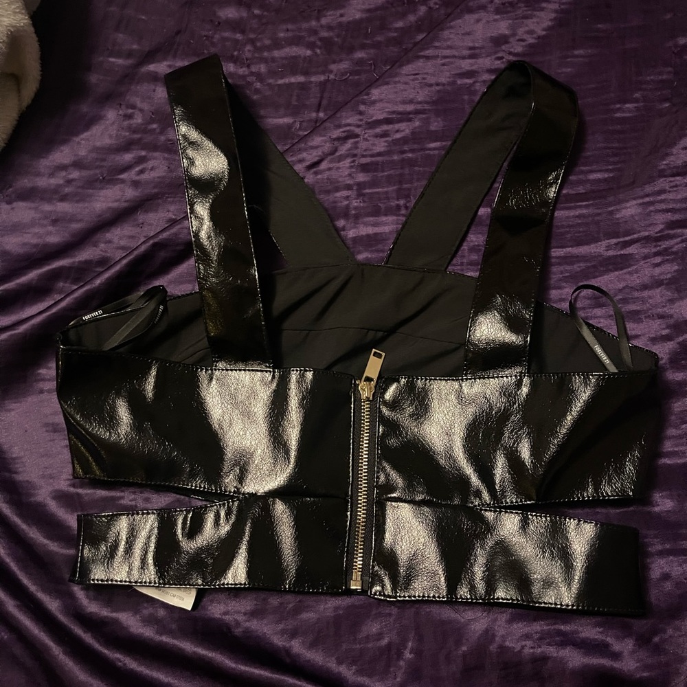 Leather top - Picture 2 of 2